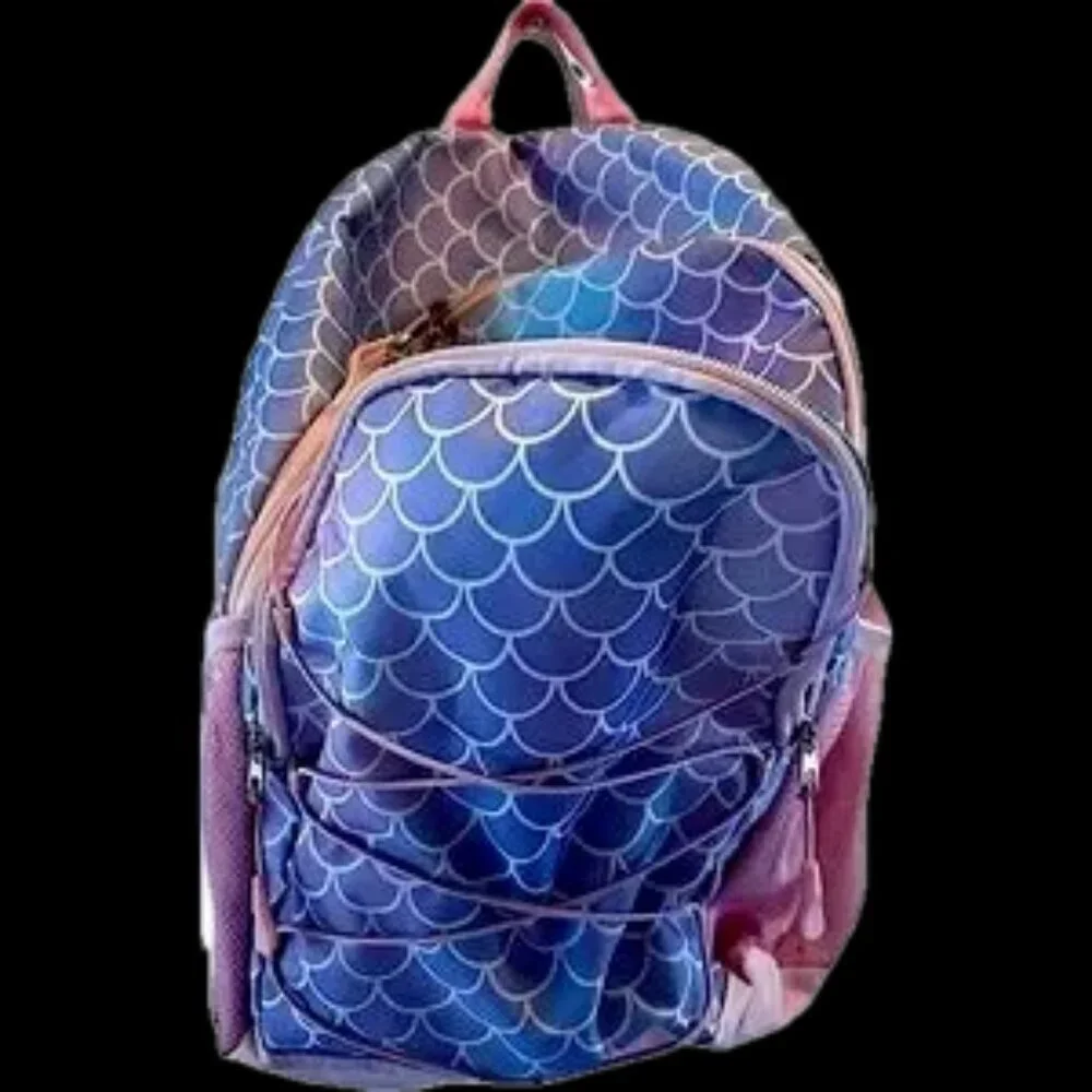 Beautiful pink purple cute euc fun fantastic reading rainbow children’s backpack
